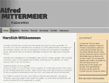 Tablet Screenshot of alfred-mittermeier.de